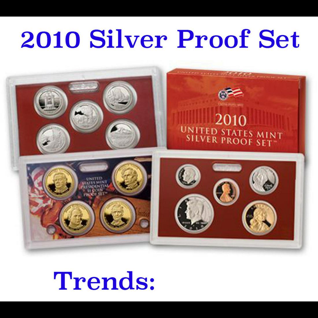 2013 United States Mint America the Beautiful Quarters Proof Set w/Box & COA (1 of 1)