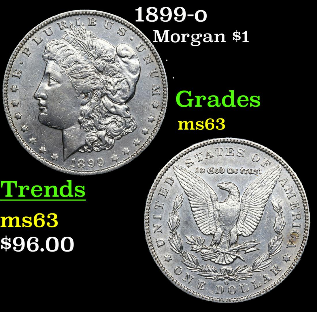 1899-o Morgan Dollar $1 Grades Select Unc (1 of 3)