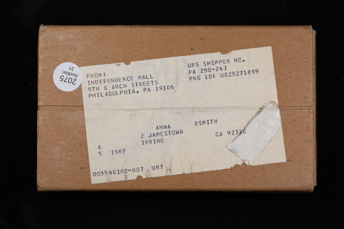 Original Sealed Box of 5-1987 Mint Sets (1 of 1)