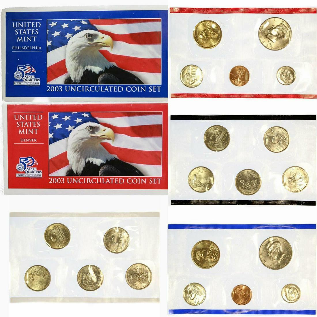 2003 United States Mint Set in Original Government Packaging, 15 Coins Inside! (1 of 1)