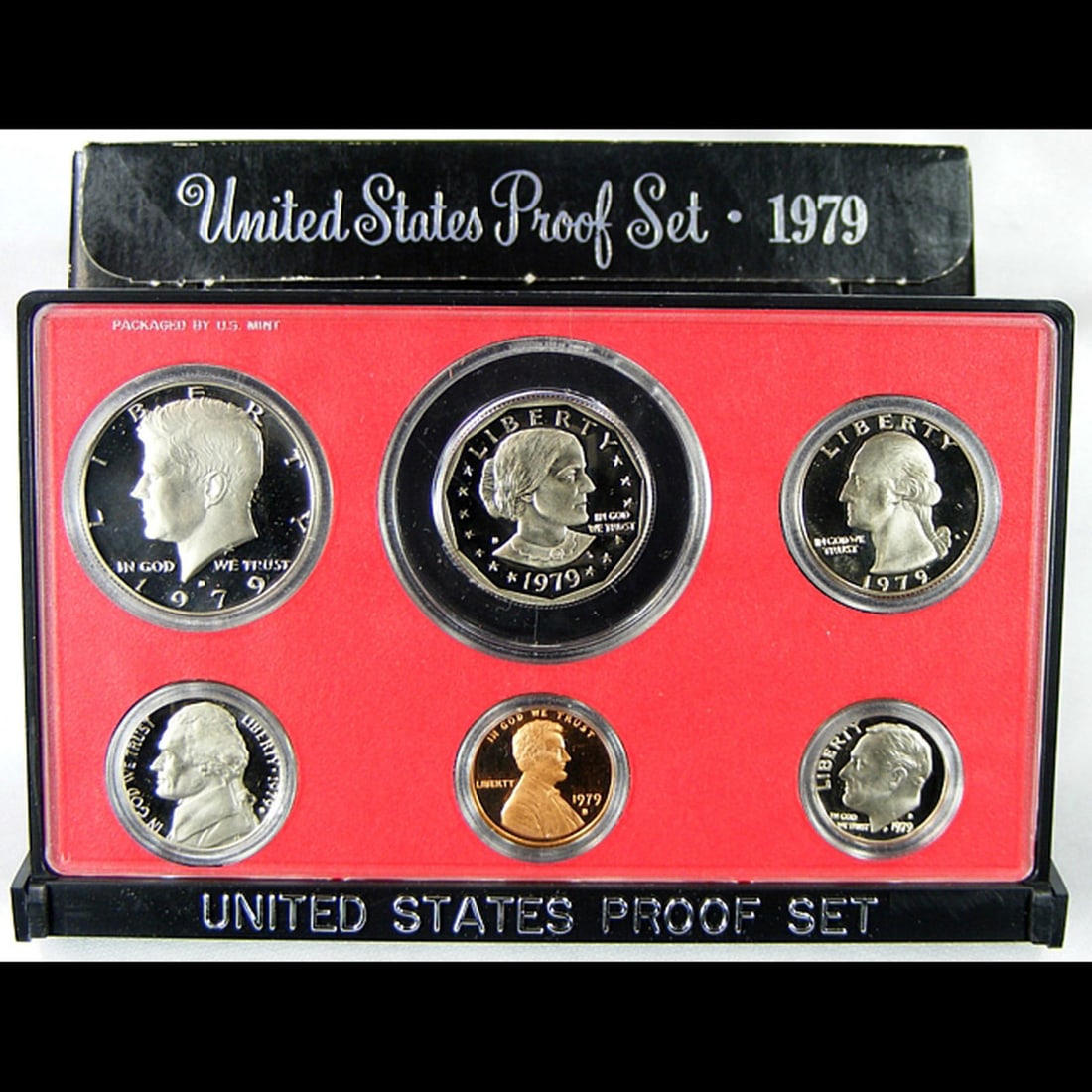 1979 United States Proof Set, 6 Coins Inside! (1 of 1)