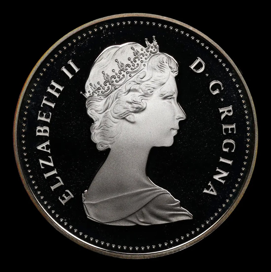 Proof 1983 Canada $1 Silver Canada Dollar KM#â€¯138 1 Grades GEM++ Proof Deep Cameo (1 of 2)