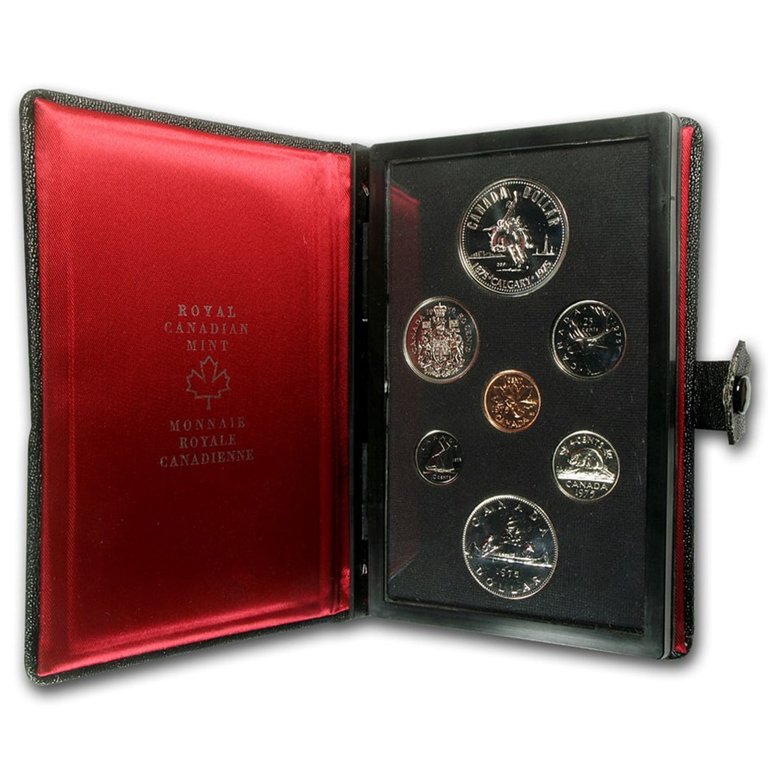 1975 Canada 7-Coin Double Dollar Proof Set in Original Packaging (1 of 1)