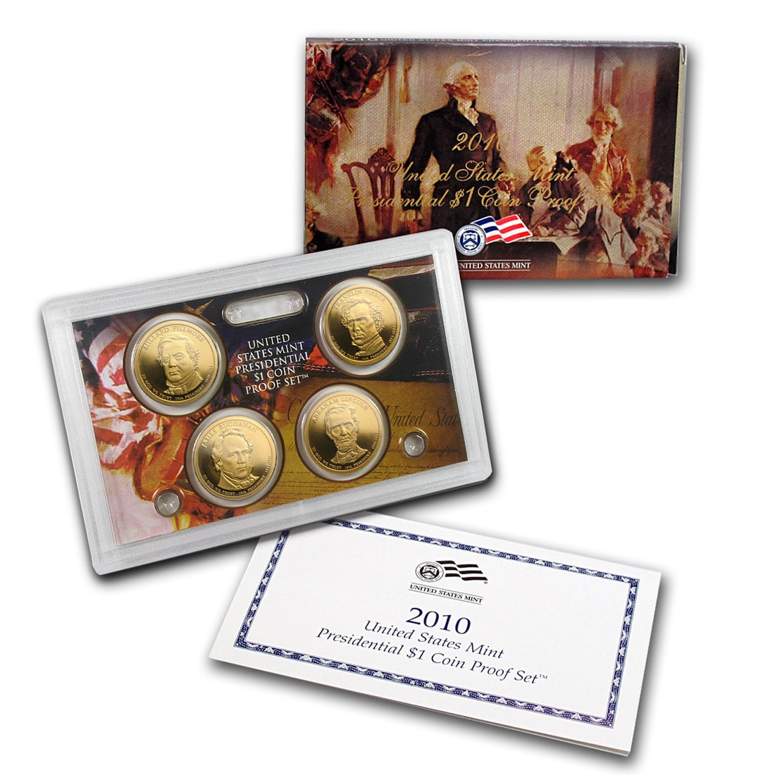 2010 US Mint Presidential $1 Coin Proof Set (1 of 1)
