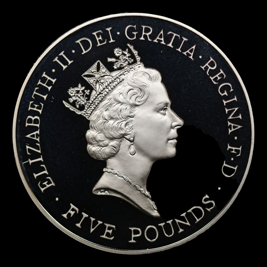 Proof 1996 Great Britain 5 Pounds Silver KM# 974a Grades GEM++ Proof Deep Cameo (1 of 2)