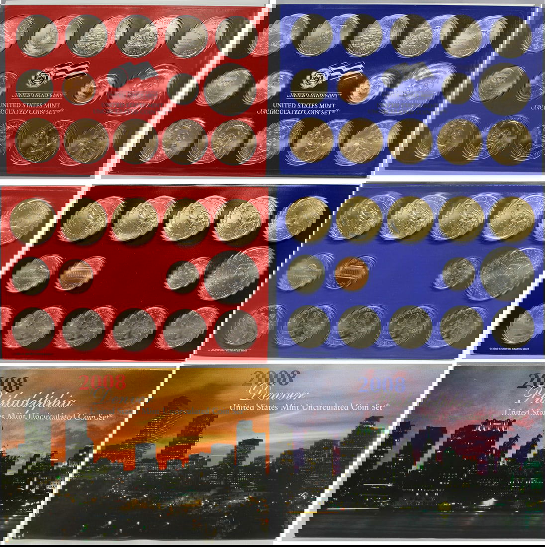 2008 United States Mint Set in Original Government Packaging 28 coins (1 of 1)