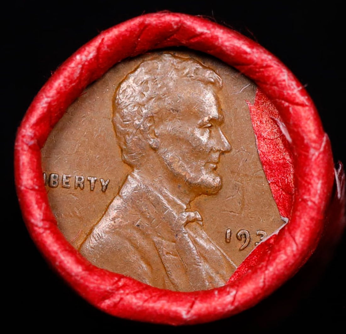 Lincoln Wheat Cent 1c Mixed Roll Orig Brandt Coca-Cola Wrapper, 1935-p end, Wheat other end: Lincoln Wheat Cent 1c Mixed Roll Orig Brandt Coca-Cola Wrapper, 1935-p end, Wheat other end. Lincoln Wheat Cent 1c mixed original Shotgun Roll. Actual roll pictured is the roll you will get. A great o