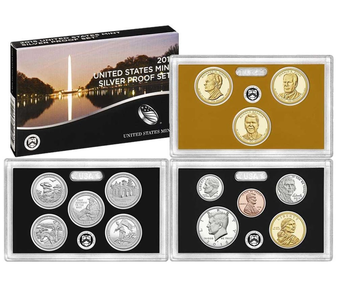2016 United States Mint Silver Proof Set 13 coins (1 of 1)