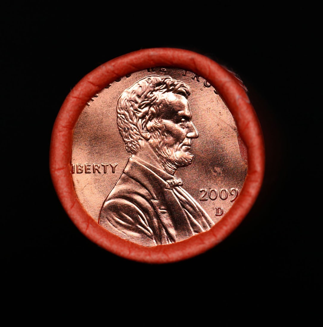 BU Shotgun Lincoln 1c roll, 2009-d 50 pcs Brooklyn Steel Pier Arcade Wrapper 50c: BU Shotgun Lincoln 1c roll, 2009-d 50 pcs Brooklyn Steel Pier Arcade Wrapper 50c. A terrific Shotgun roll of Lincoln cents in a Brooklyn Steel Pier Arcade wrapper. Most if not all coins should be cher