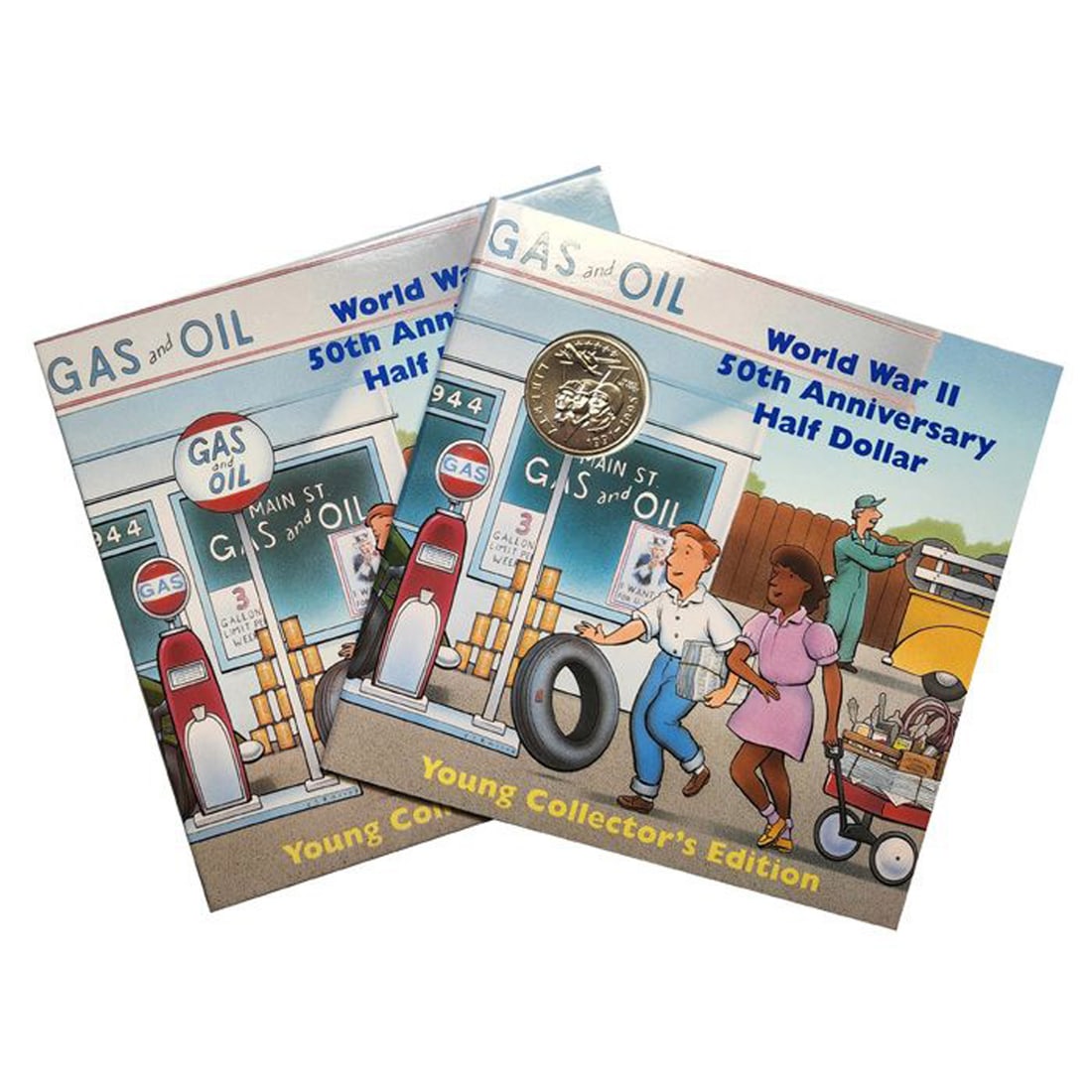 1993-P US World War II Commemorative Half Dollar - Young Collector's Edition (1 of 1)