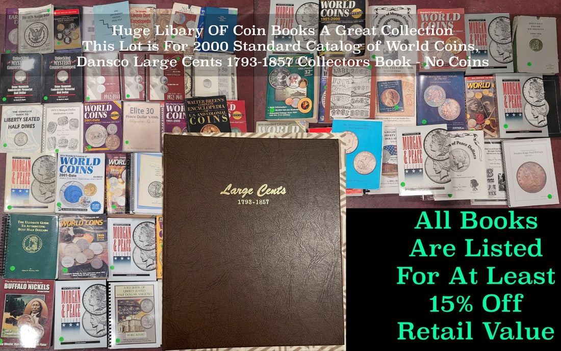 Dansco Large Cents 1793-1857 Collectors Book - No Coins (1 of 2)