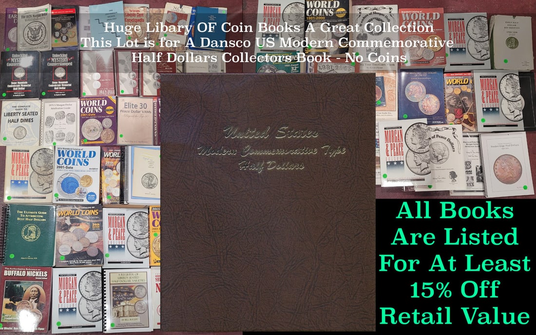 Dansco US Modern Commemorative Half Dollars Collectors Book - No Coins (1 of 2)