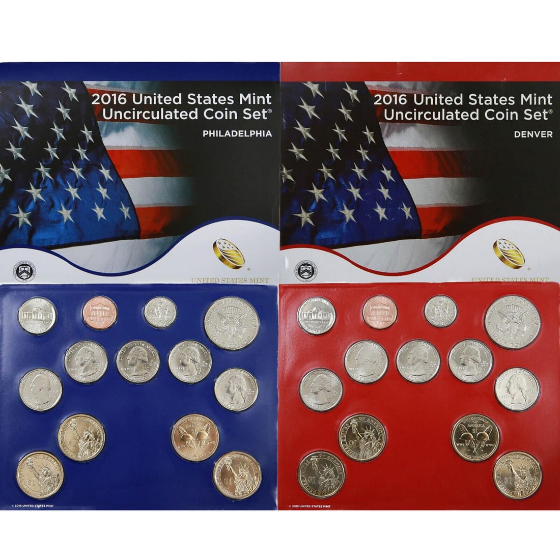 2016 U.S. Mint Uncirculated 26 Coin Mint Set (1 of 1)