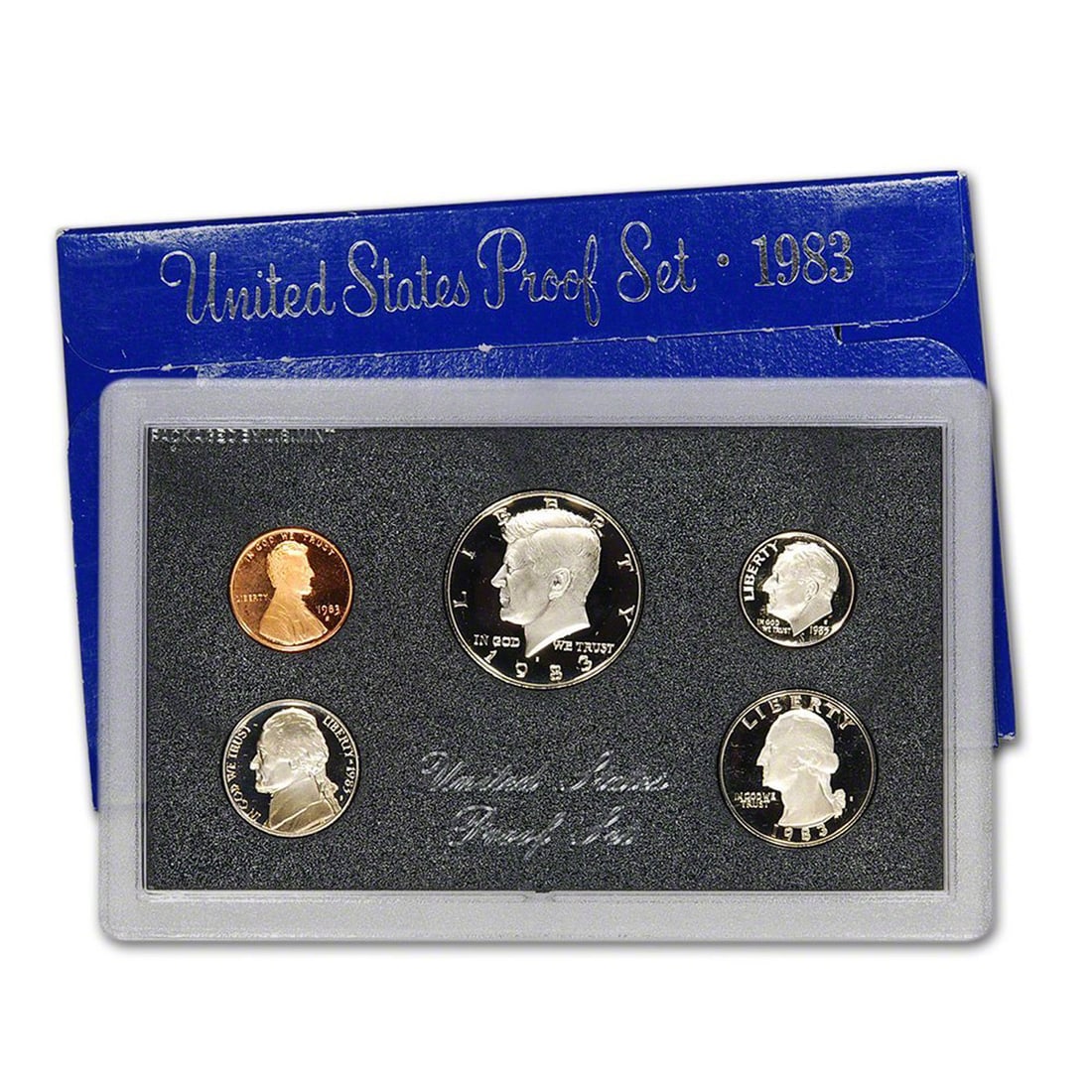 1983 United States Mint Proof Set 5 coins (1 of 1)