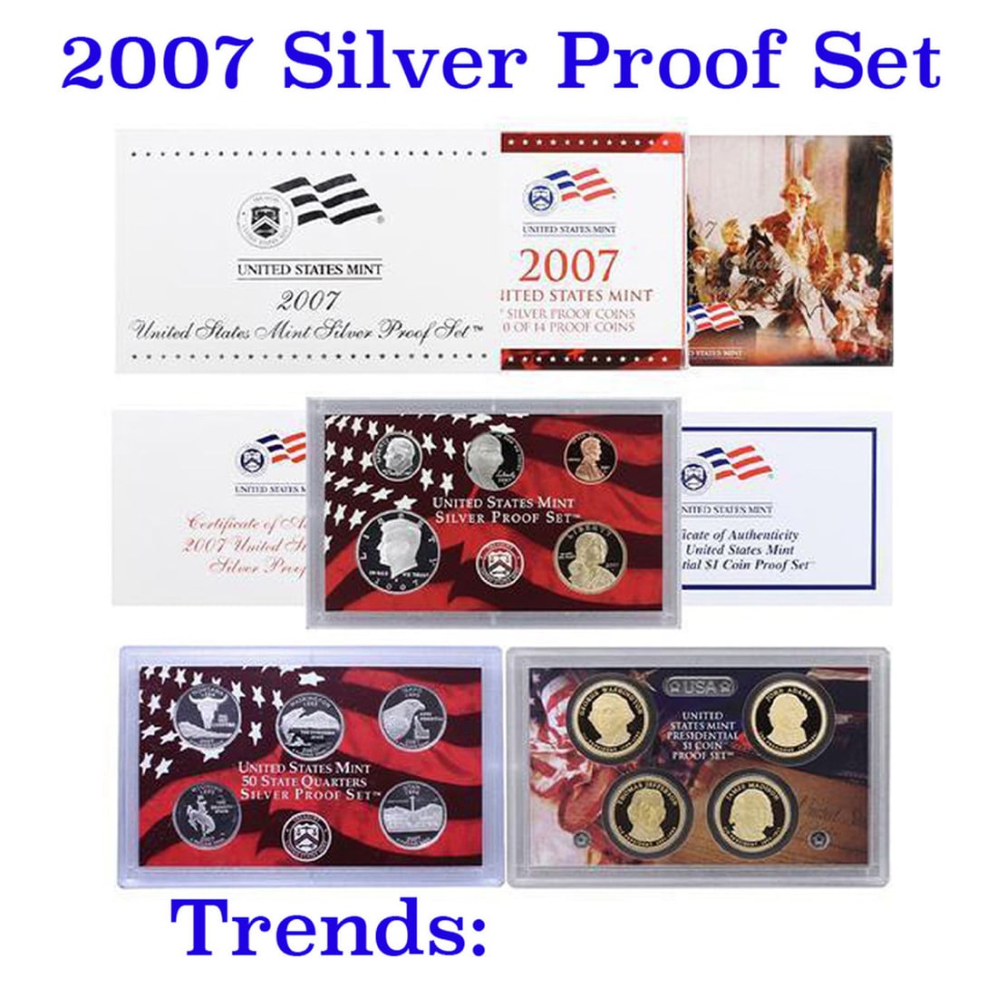 2007 United States Mint Silver Proof Set (1 of 1)