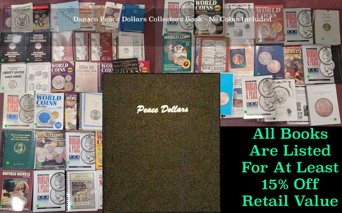 Dansco Peace Dollars Collectors Book - No Coins Included (1 of 1)