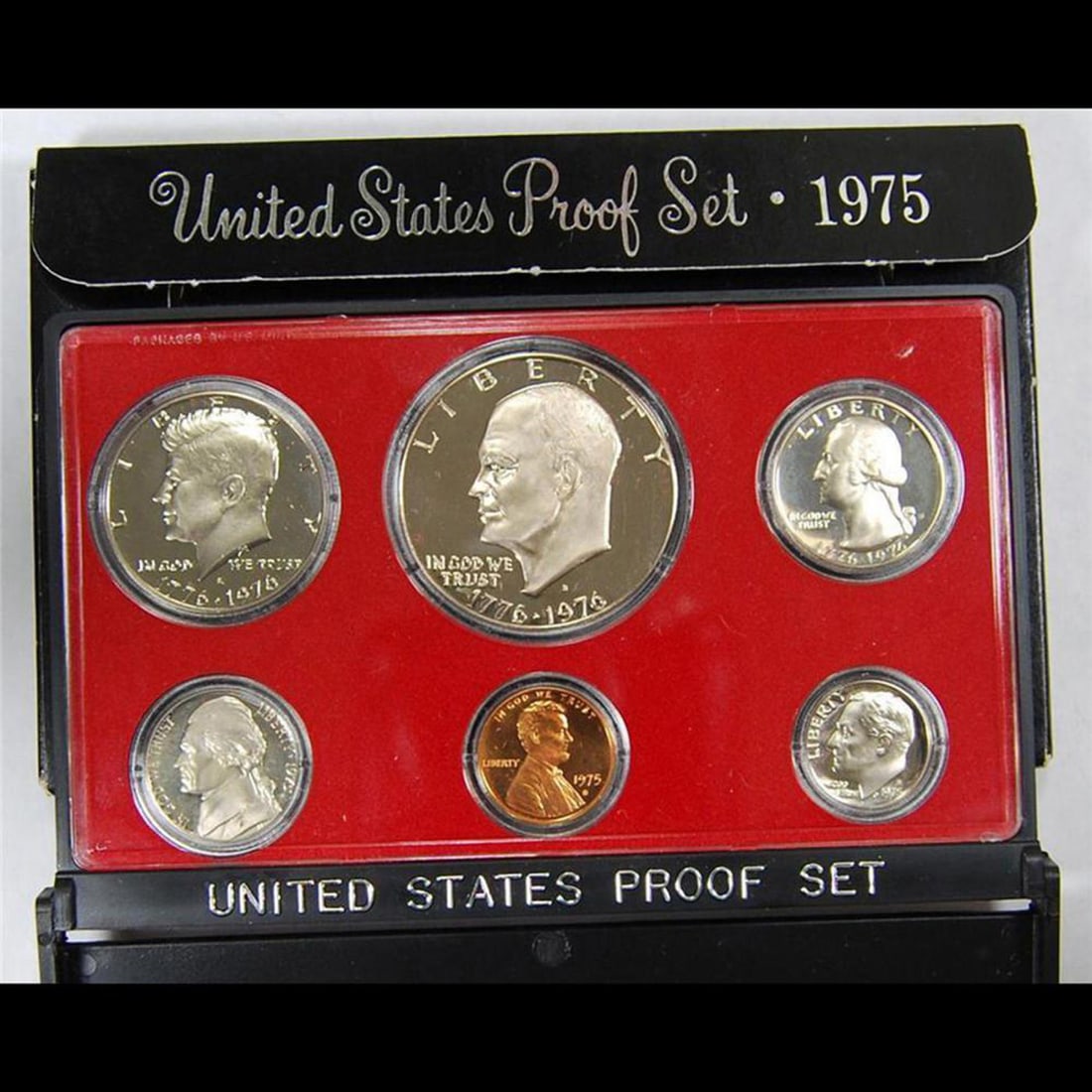 1975 United States Mint Proof Set 6 coins (1 of 1)