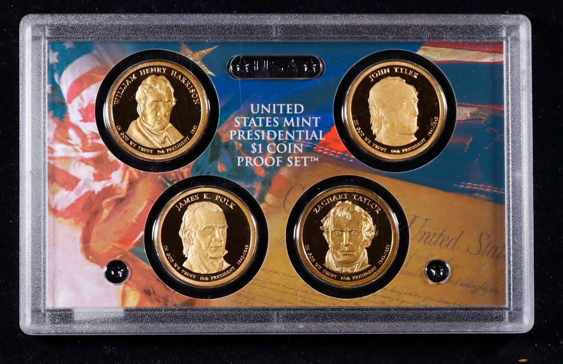 2009 PRESIDENTIAL Dollar Proof Set No Outer Box (1 of 2)