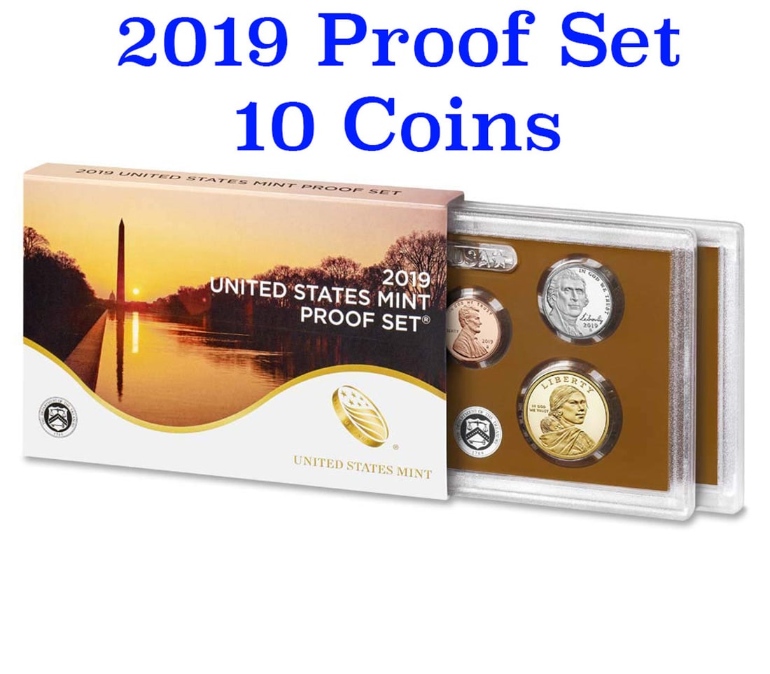 2019 United States Mint Proof Set - 10 pc set (1 of 1)
