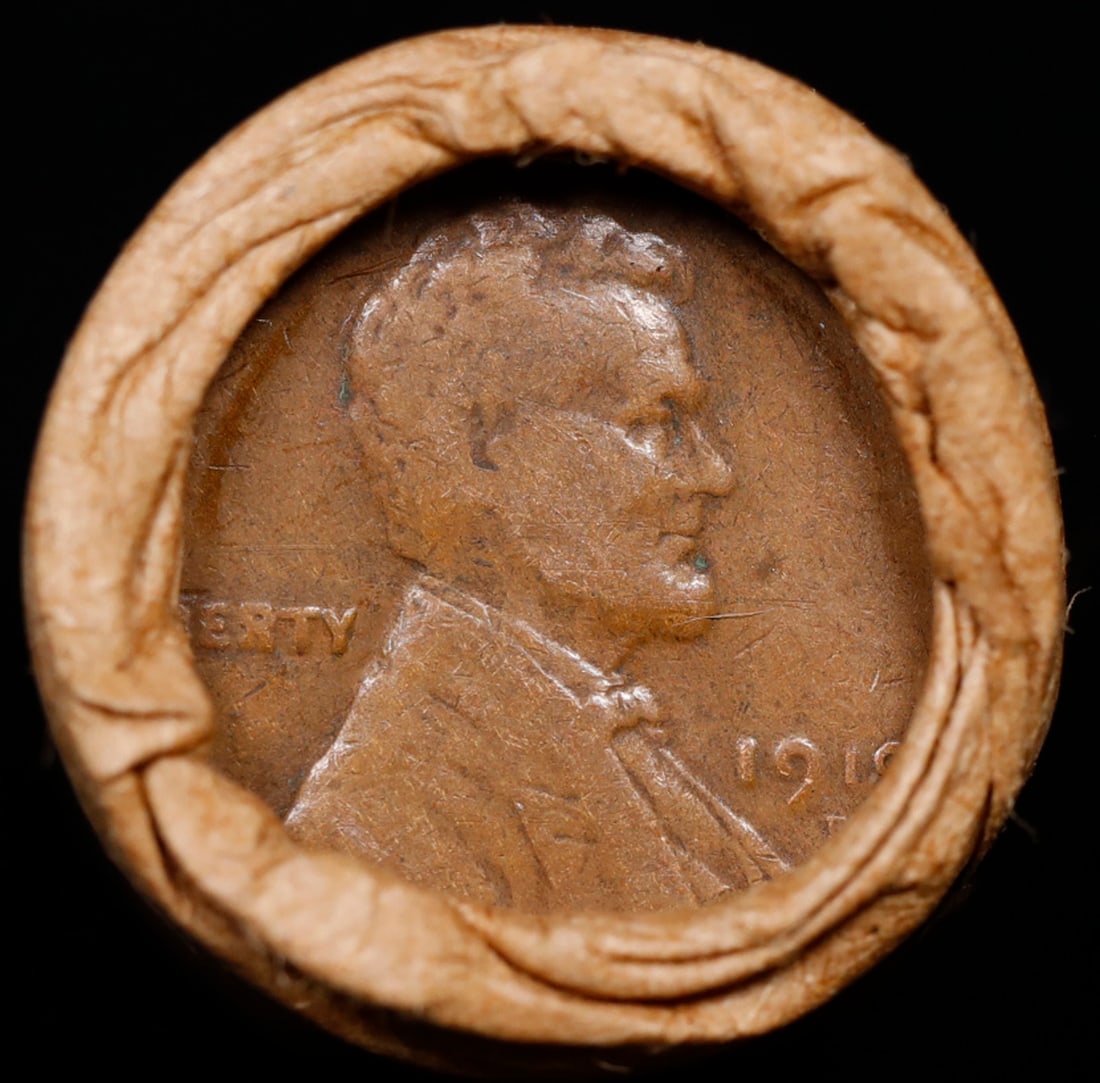 Lincoln Wheat Cent 1c Mixed Roll Orig Brandt McDonalds Wrapper, 1919-d end, 1901 Indian other end: Lincoln Wheat Cent 1c Mixed Roll Orig Brandt McDonalds Wrapper, 1919-d end, 1901 Indian other end. Lincoln Wheat Cent 1c mixed original Shotgun Roll. Actual roll pictured is the roll you will get. A g