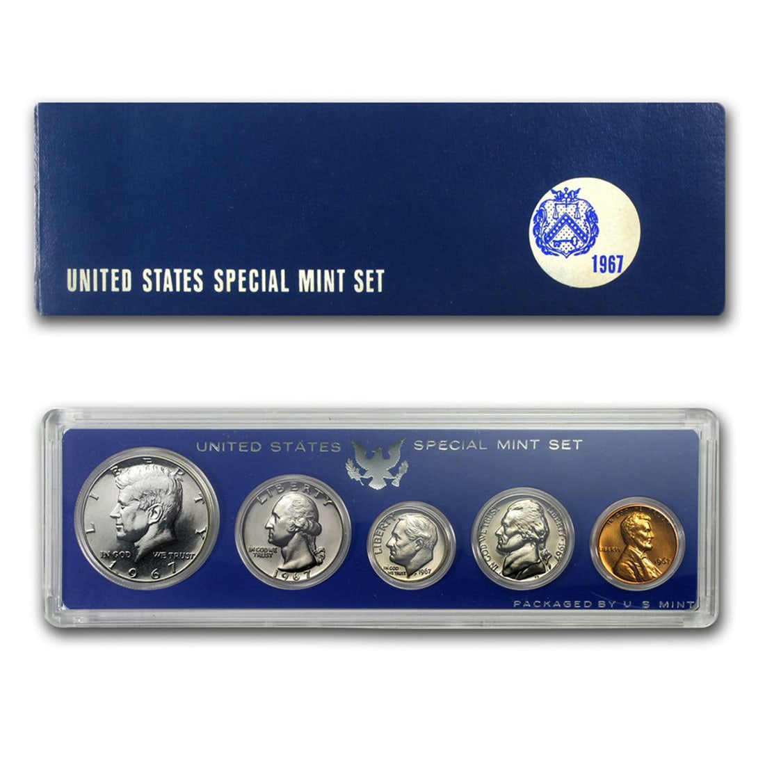 1967 Special Mint Set  40% Silver Half Dollar (1 of 1)