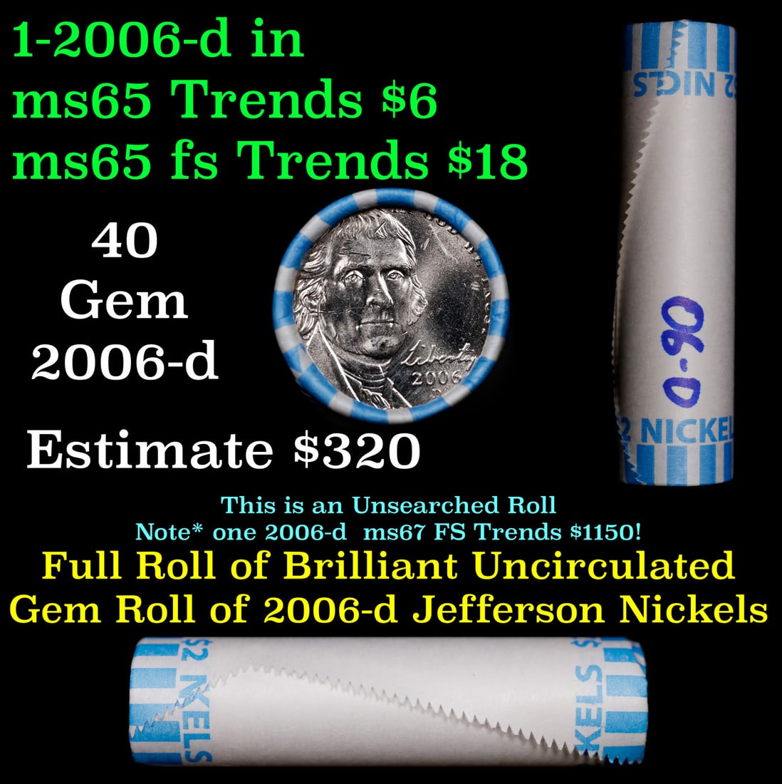 INSANITY The CRAZY Nickel Wheel 1000’s won so far, WIN this 2006-d BU Roll get 1-5 free OBW: INSANITY The CRAZY Nickel Wheel 1000’s won so far, WIN this 2006-d BU Roll get 1-5 free OBW.
