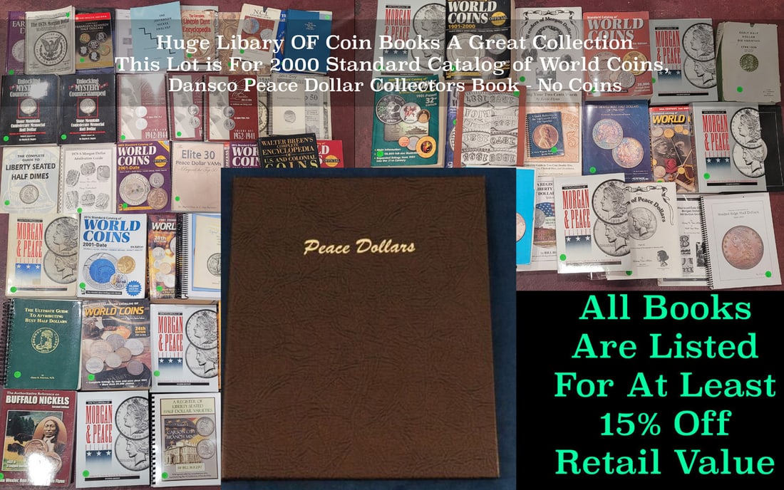 Dansco Peace Dollar Collectors Book - No Coins (1 of 2)