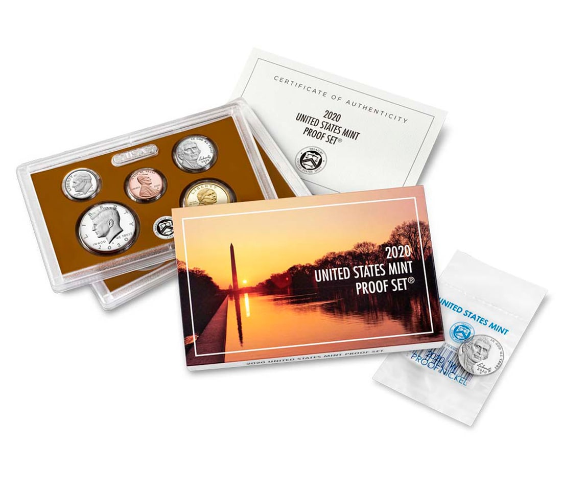 2020 United States  Proof Set - 10 pc set (1 of 1)