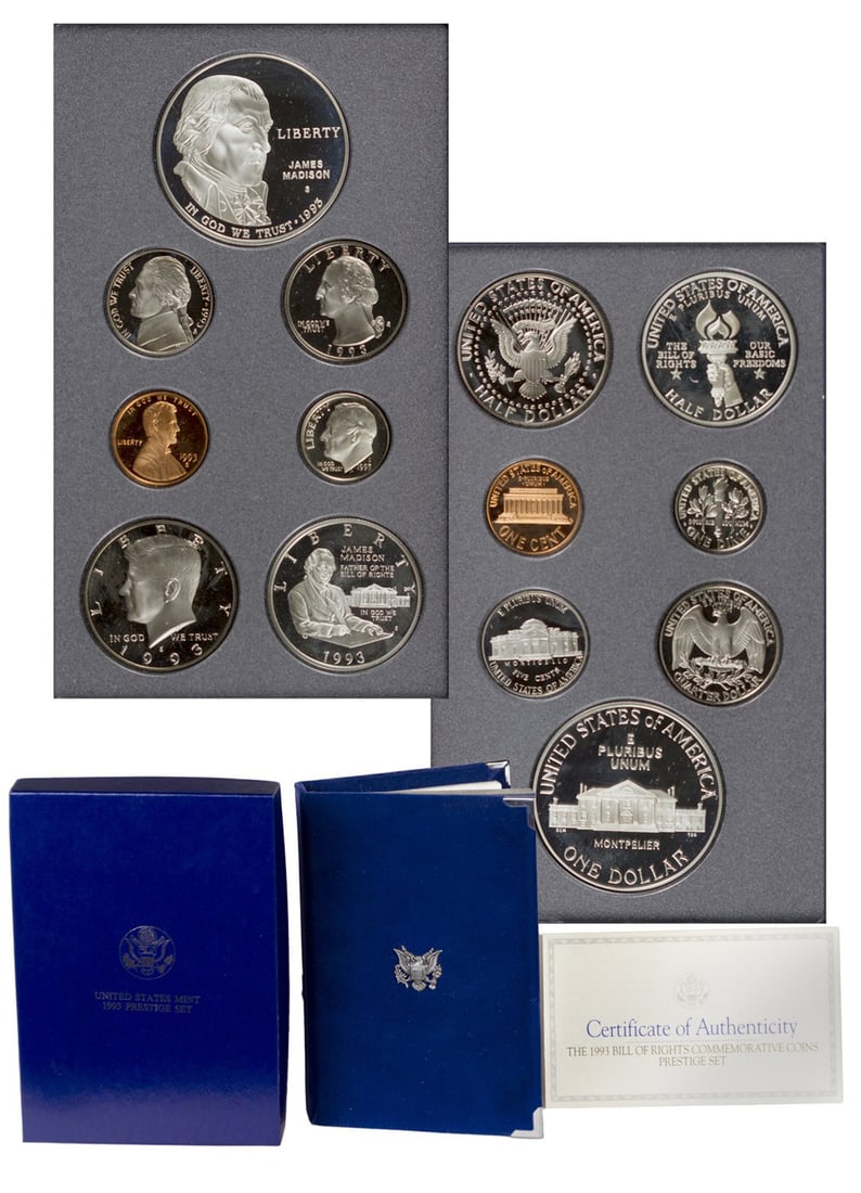 1993 United States Mint Prestige Proof Set (1 of 1)