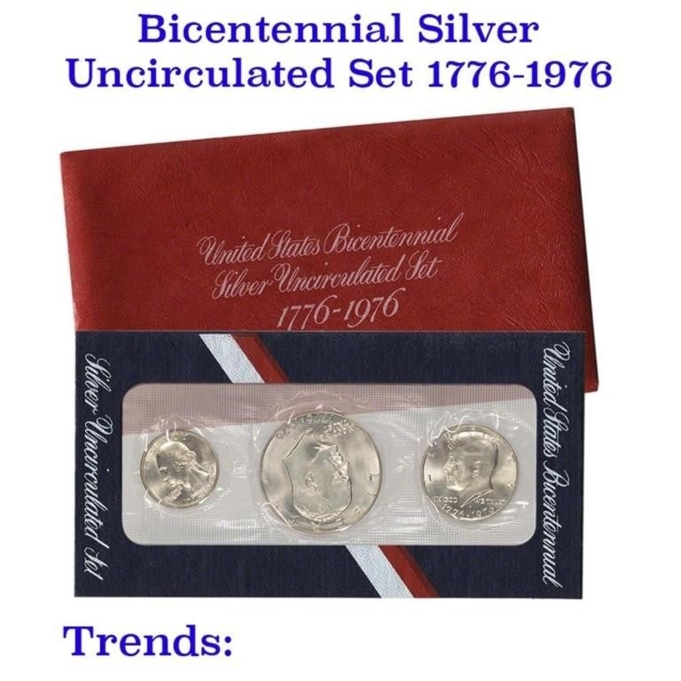 1776-1976 United States Bicentennial Silver Uncirculated Set (1 of 1)