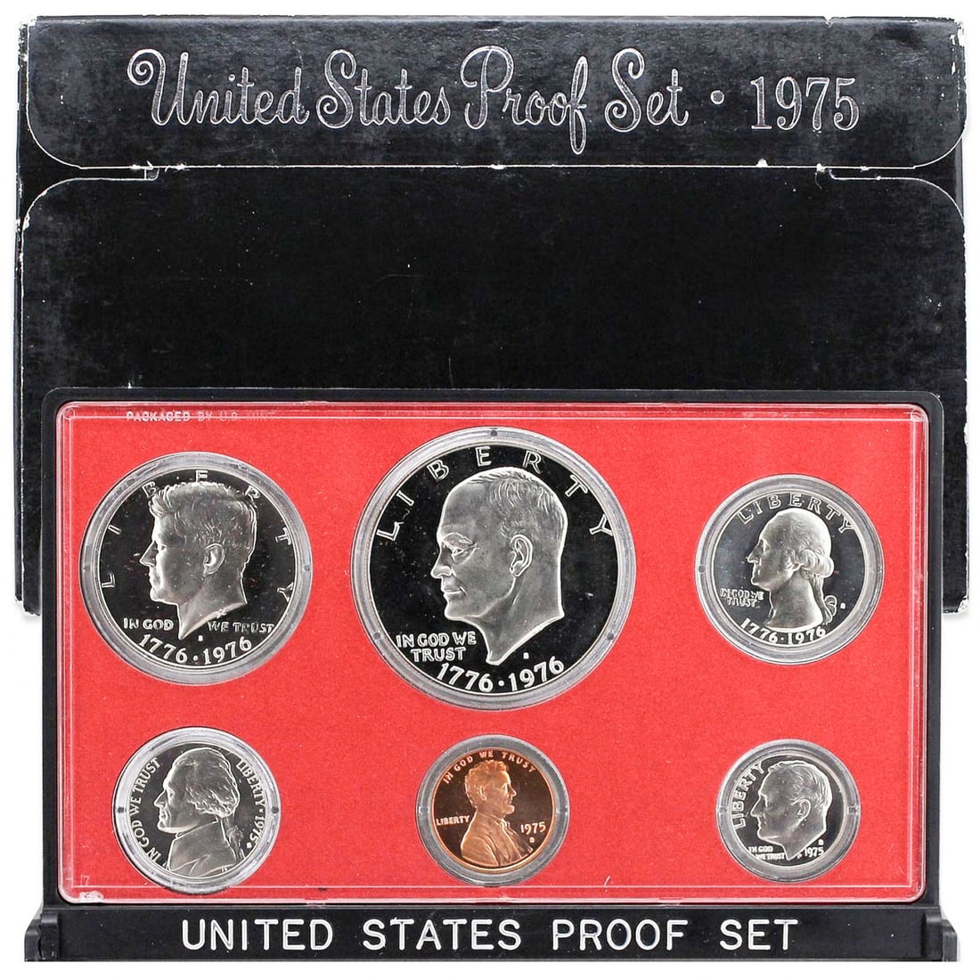 1975 United States Mint Proof Set 6 coins (1 of 1)