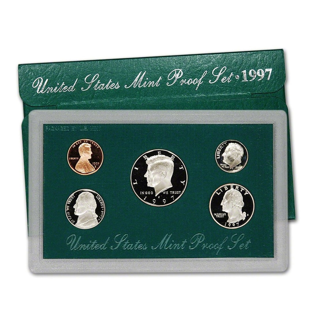 1997 United States Mint Proof Set 5 coins (1 of 1)