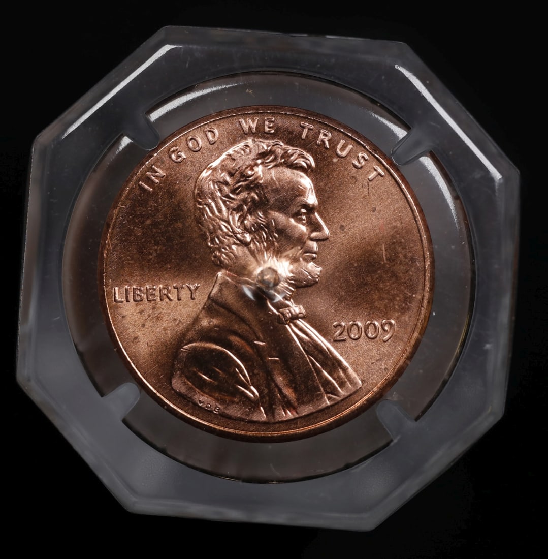 ANACS COOL Roll of 2009-d Inaugural Edition Lincoln Cents 1c 50 pcs Graded ms65 rd or better BY (1 of 4)