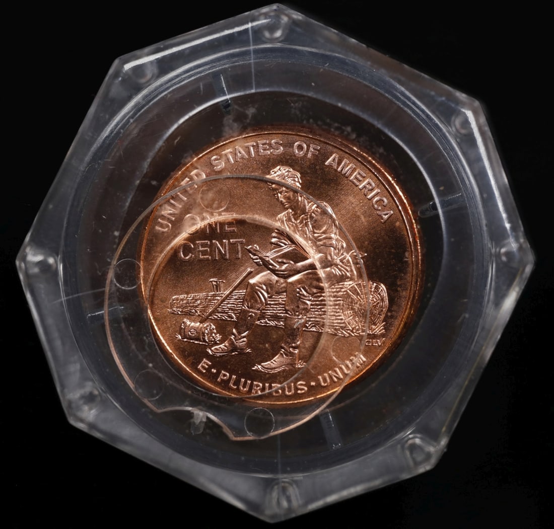 ANACS COOL Roll of 2009-p Formative Years Lincoln Cents 1c 50 pcs Graded ms65 rd or better BY ANACS (1 of 4)