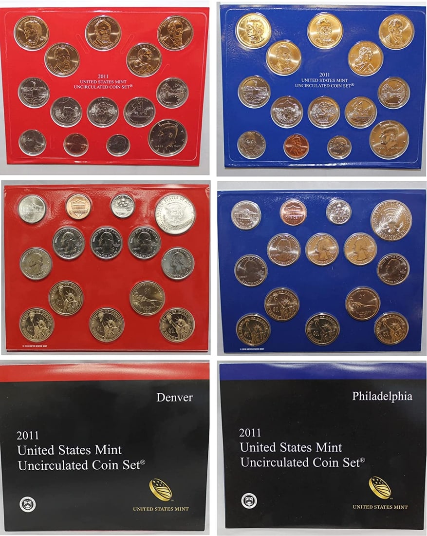 2011 U.S. Mint Uncirculated 28 Coin Mint Set (1 of 1)