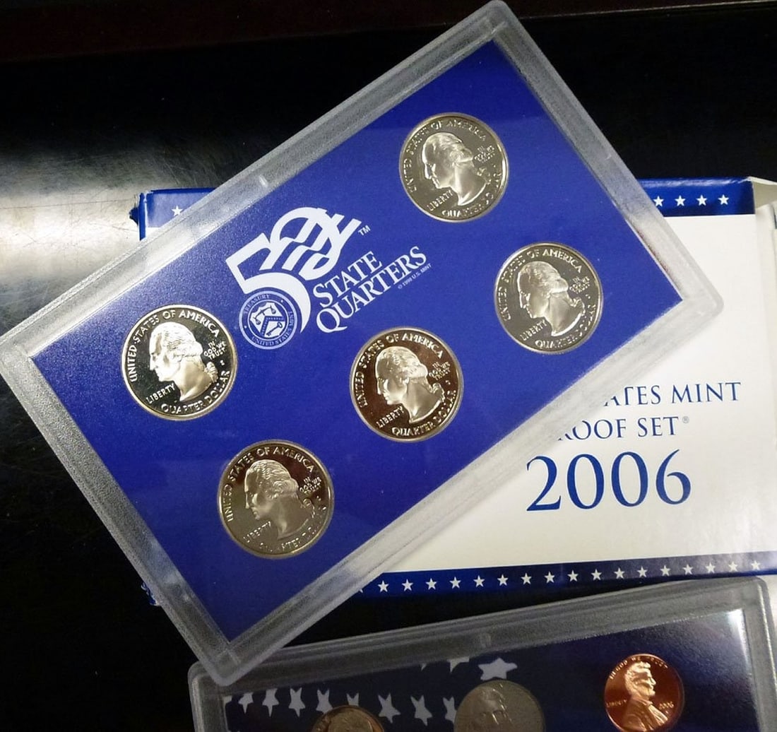 2006 United States Mint Proof Set, 10 Coins Inside! (1 of 1)