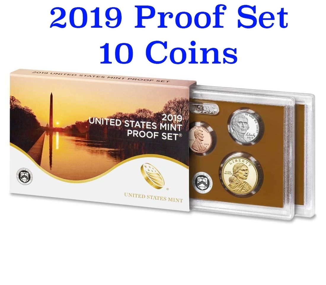 2019 United States Mint Proof Set - 10 pc set (1 of 1)