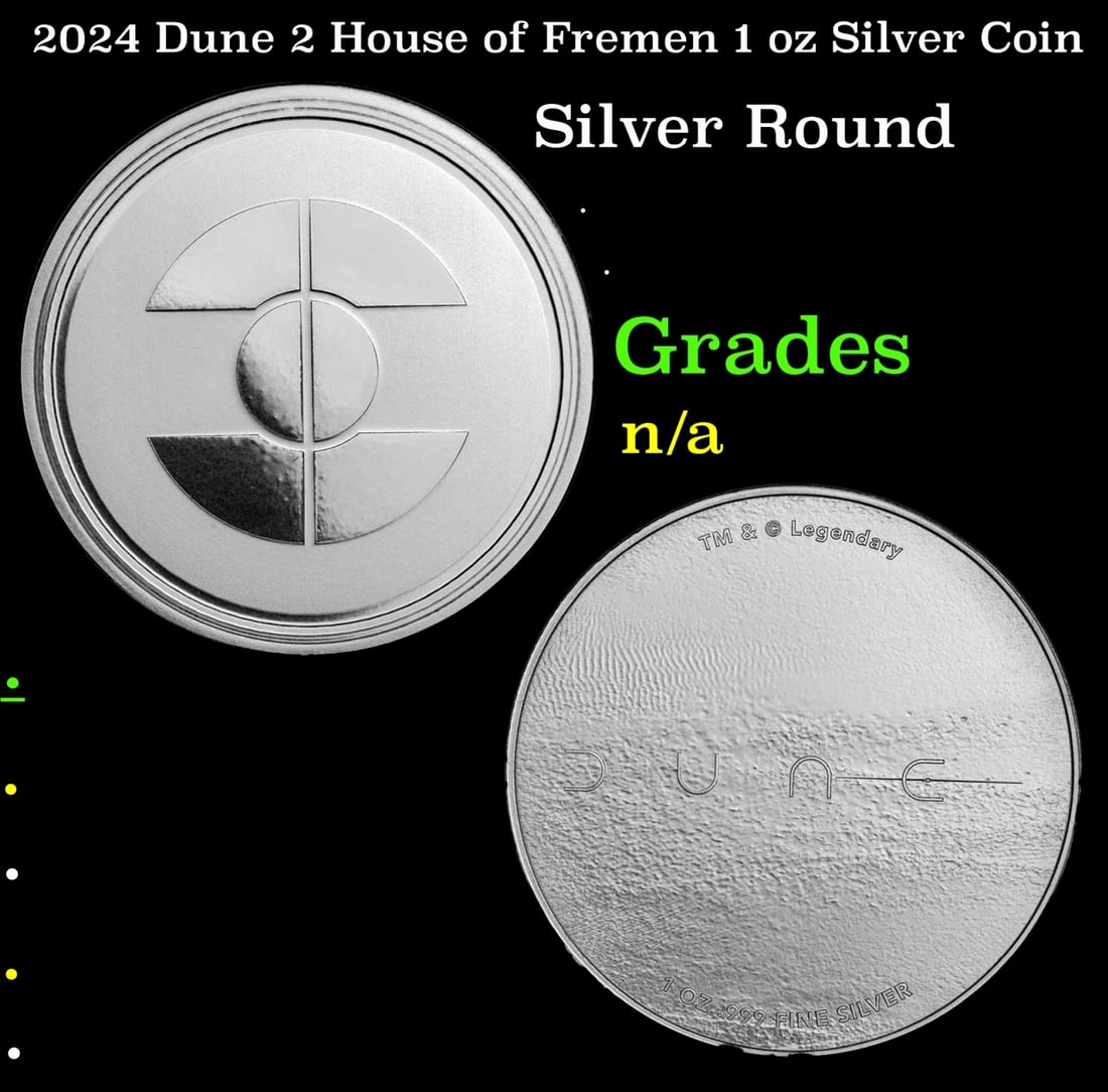 2024 Dune 2 House of Fremen 1 oz Silver Coin (1 of 3)