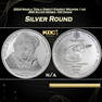 2024 Nikola Tesla Direct Energy Weapon 1 oz .999 Silver Serbia 100 Dinar