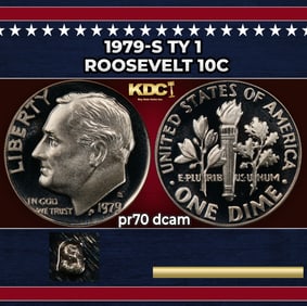 1979-s Ty 1 Proof Roosevelt Dime 10c pr70 dcam SEGS