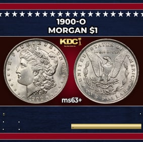 1900-o Morgan Dollar $1 Grades ms63+