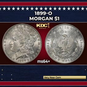 1899-o Morgan Dollar $1 Grades Choice+ Unc