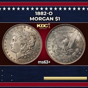 1882-o Morgan Dollar $1 Grades Select+ Unc