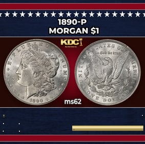 1890-p Morgan Dollar $1 Grades Select Unc