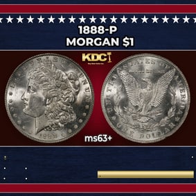 1888-p Morgan Dollar $1 Grades Select+ Unc