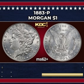 1883-p Morgan Dollar $1 Grades Select Unc
