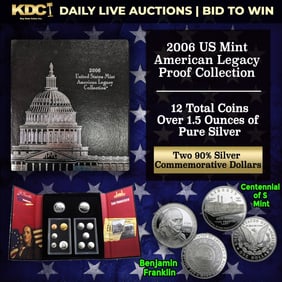2006 U.S. Mint American Legacy Collection Set 12 Coins Over 1.5 Oz Of Silver