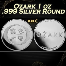 Ozark 1 oz .999 Silver Round Round