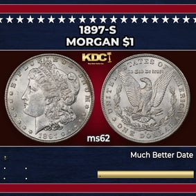 1897-s Morgan Dollar $1 Grades Select Unc