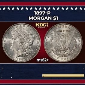 1897-p Morgan Dollar $1 Grades Select Unc